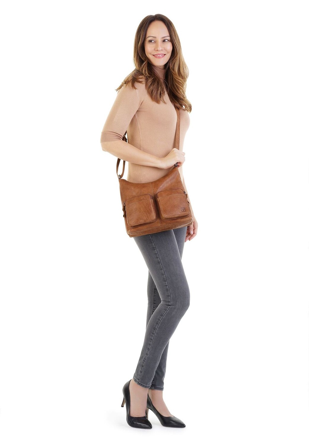 Сумка через плечо, натуральная кожа BODENSCHATZ, цвет Cognac
Сумка через плечо, натуральная кожа BODENSCHATZ, цвет Cognac