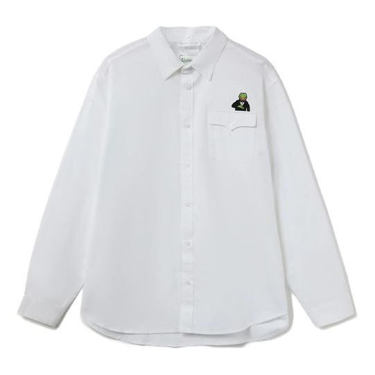Рубашка Li-Ning x Disney Muppets Classic Shirt 'White' ASHR119-1, белый 
Рубашка Li-Ning x Disney Muppets Classic Shirt 'White' ASHR119-1, белый