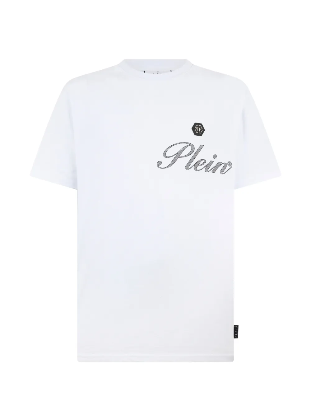 Футболка с фирменным логотипом и круглым вырезом Philipp Plein, белый
Футболка с фирменным логотипом и круглым вырезом Philipp Plein, белый