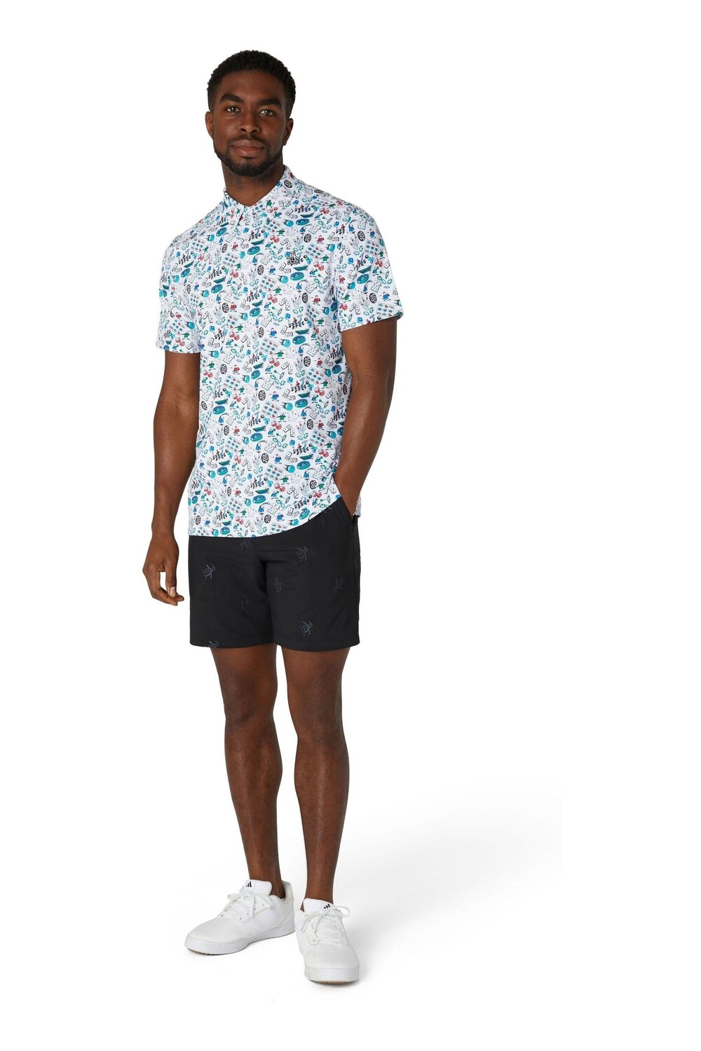 Новинка с принтом, вдохновленным играми рубашка поло Original Penguin Golf, белый
Новинка с принтом, вдохновленным играми рубашка поло Original Penguin Golf, белый