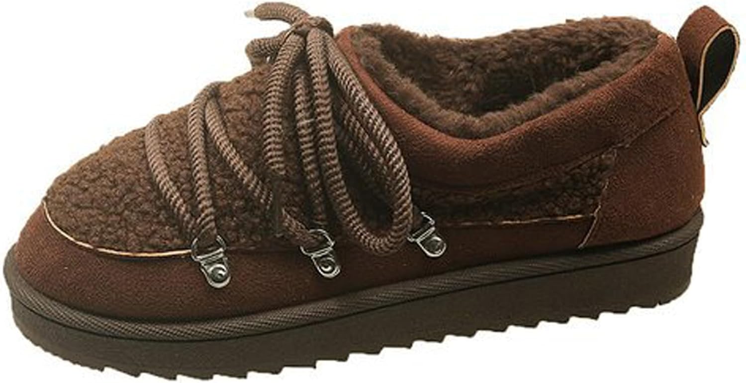 Женские ботильоны на щиколотку, зимние сапожки на платформе с противоскользящей подошвой, легкие противоскользящие пушистые снегоступы, удобная современная обувь Kvotuu, Coffee
Женские ботильоны на щиколотку, зимние сапожки на платформе с противоскользящей подошвой, легкие противоскользящие пушистые снегоступы, удобная современная обувь Kvotuu, Coffee