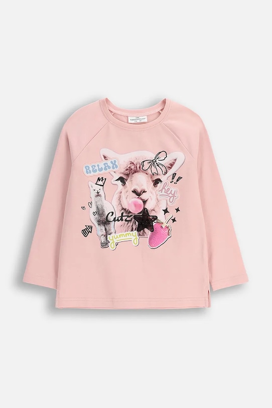 Детский лонгслив Coccodrillo, розовый
Детский лонгслив Coccodrillo, розовый