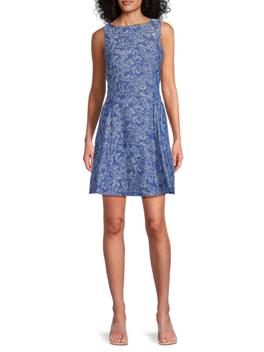 Мини-платье-стрейч с цветочным принтом, облегающее и расклешенное Derek Lam 10 Crosby, индиго
Мини-платье-стрейч с цветочным принтом, облегающее и расклешенное Derek Lam 10 Crosby, индиго