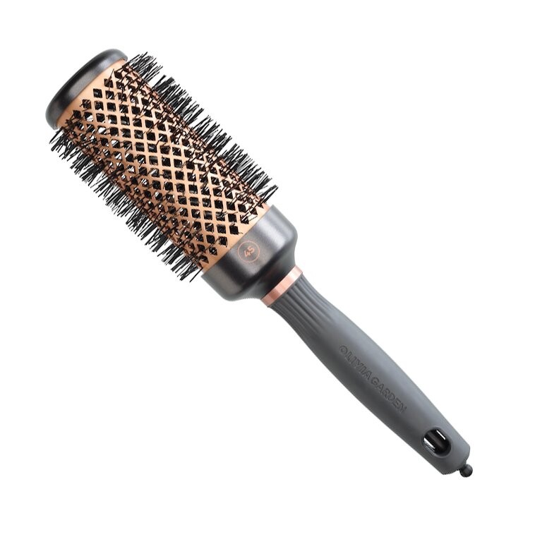 Olivia Garden Expert Blowout Heat Brush, керамическая щетка с ионизацией для сушки волос, 45 мм
Olivia Garden Expert Blowout Heat Brush, керамическая щетка с ионизацией для сушки волос, 45 мм