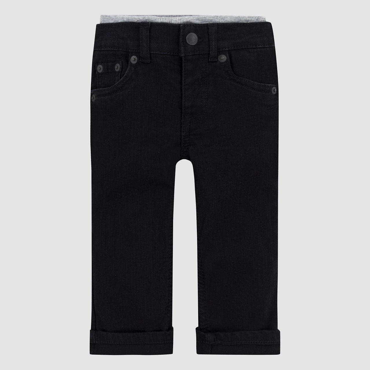 Брюки-накидки Murphy для мальчиков 12–24 мес. Levi's, Black Stretch - Dark Wash
Брюки-накидки Murphy для мальчиков 12–24 мес. Levi's, Black Stretch - Dark Wash