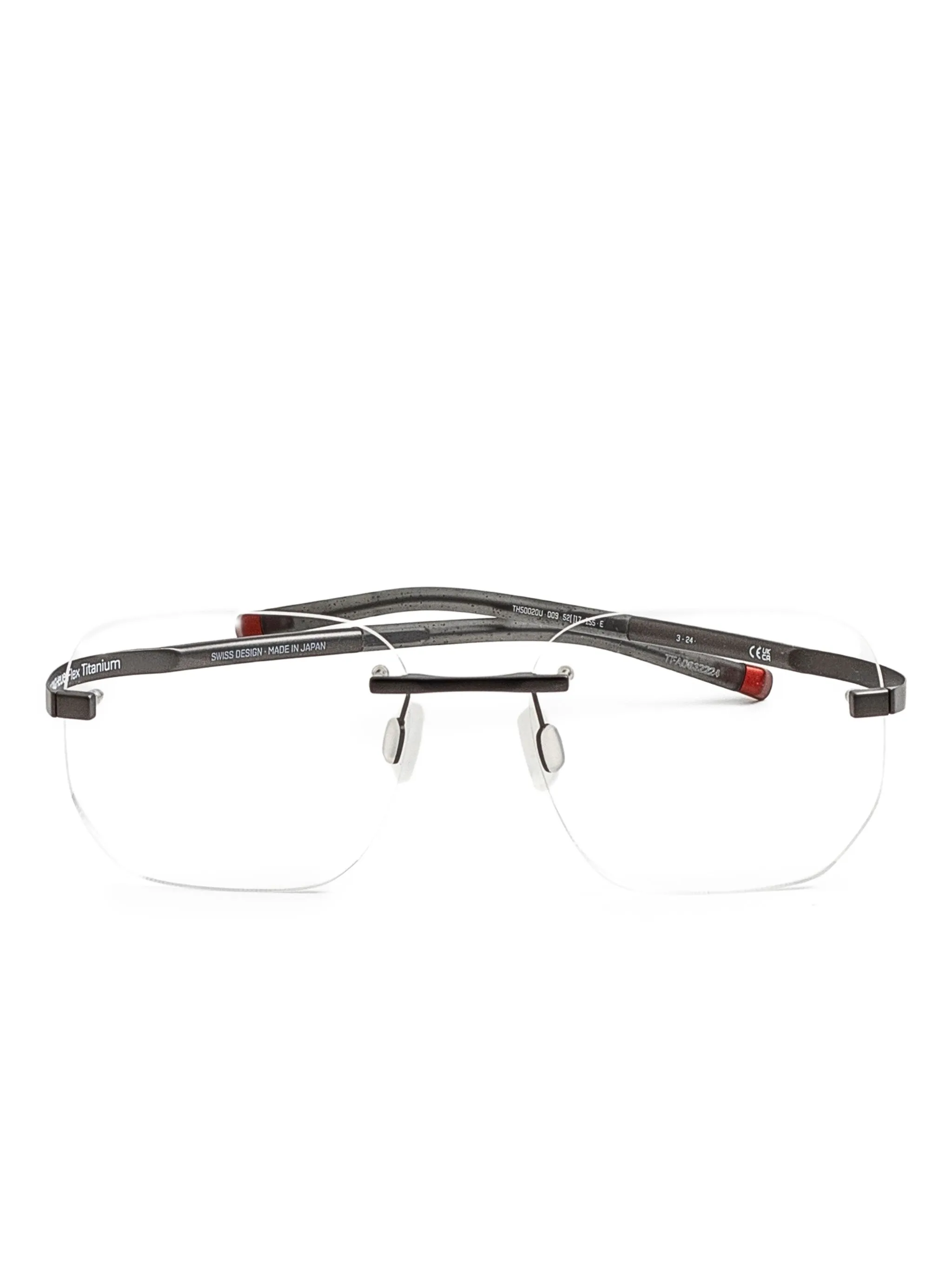 Очки в безободковой оправе Tag Heuer Eyewear, серый
Очки в безободковой оправе Tag Heuer Eyewear, серый
