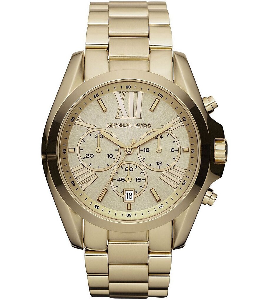 Часы Michael Kors Bradshaw из нержавеющей стали с 3 стрелками золотистого цвета, золотой
Часы Michael Kors Bradshaw из нержавеющей стали с 3 стрелками золотистого цвета, золотой