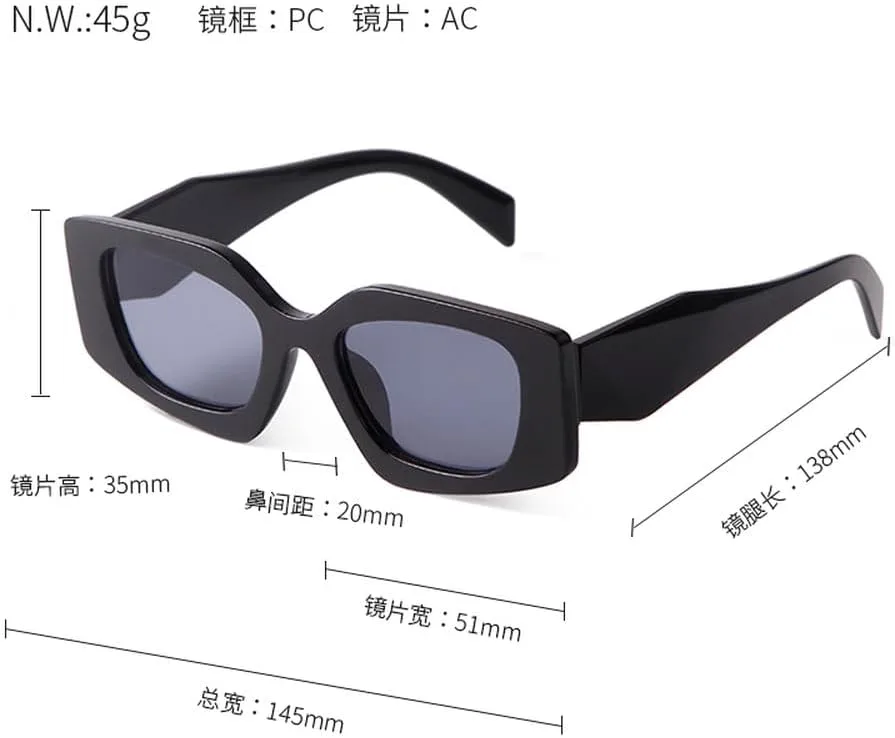 Женские солнцезащитные очки прямоугольной формы в модном стиле 2027 года, очки с нестандартной оправой, уличные очки, мужские солнцезащитные очки UV400 MTZJH, C3
Женские солнцезащитные очки прямоугольной формы в модном стиле 2027 года, очки с нестандартной оправой, уличные очки, мужские солнцезащитные очки UV400 MTZJH, C3