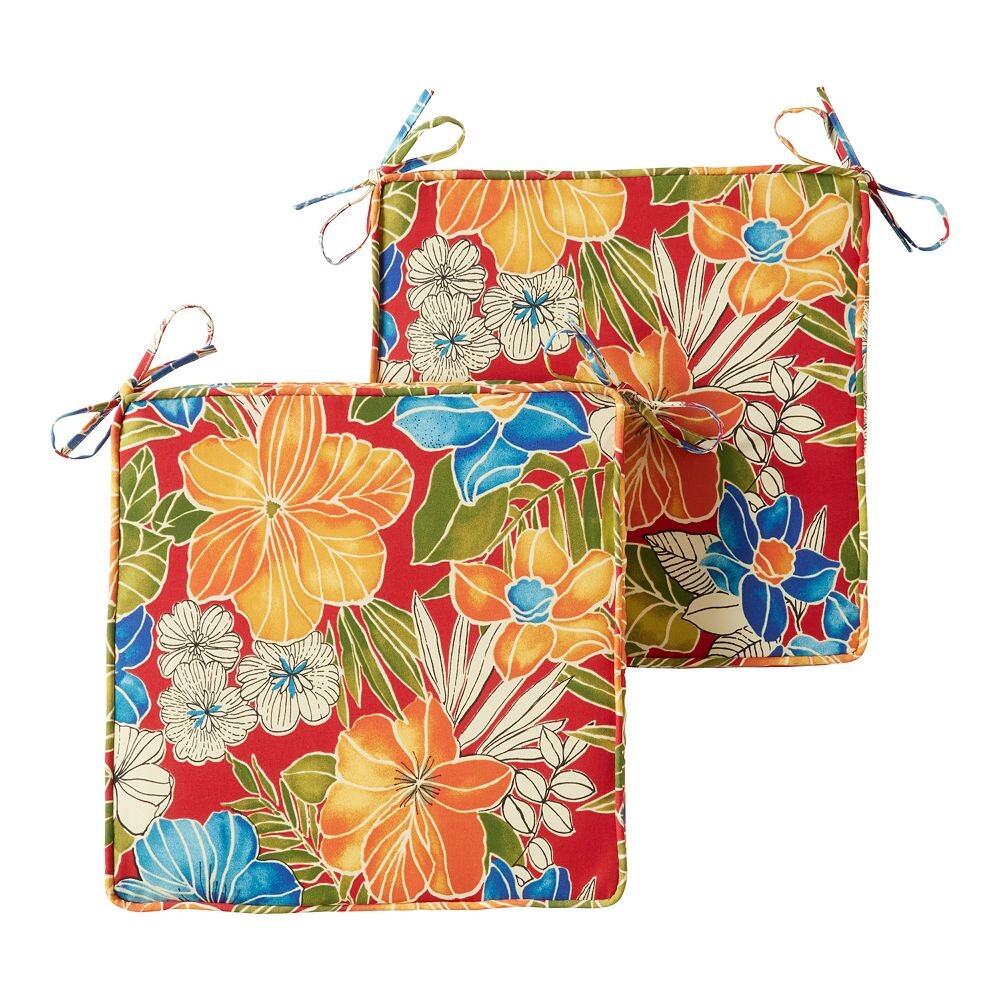 Greendale Home Fashions Набор подушек для уличного квадратного стула из 2 предметов, цвет Aloha Red
Greendale Home Fashions Набор подушек для уличного квадратного стула из 2 предметов, цвет Aloha Red