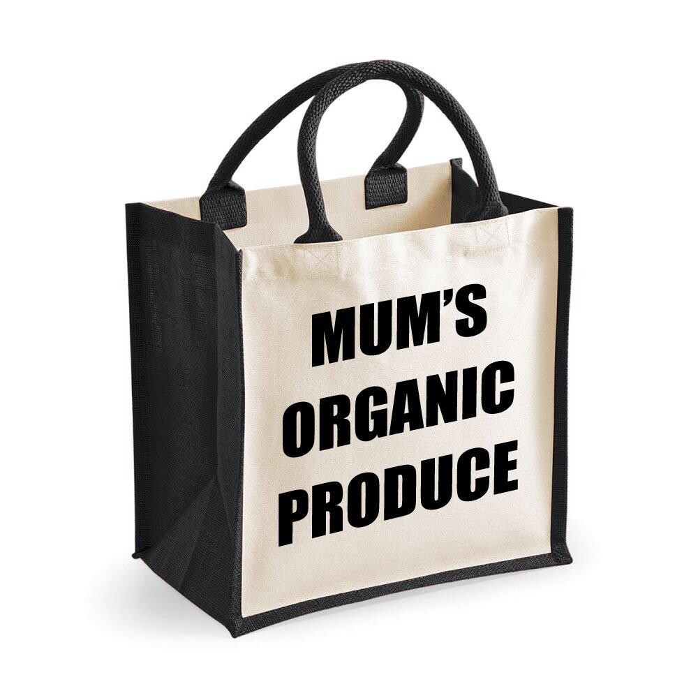 Средняя черная джутовая сумка Mum's Organic Products 60 SECOND MAKEOVER, черный
Средняя черная джутовая сумка Mum's Organic Products 60 SECOND MAKEOVER, черный