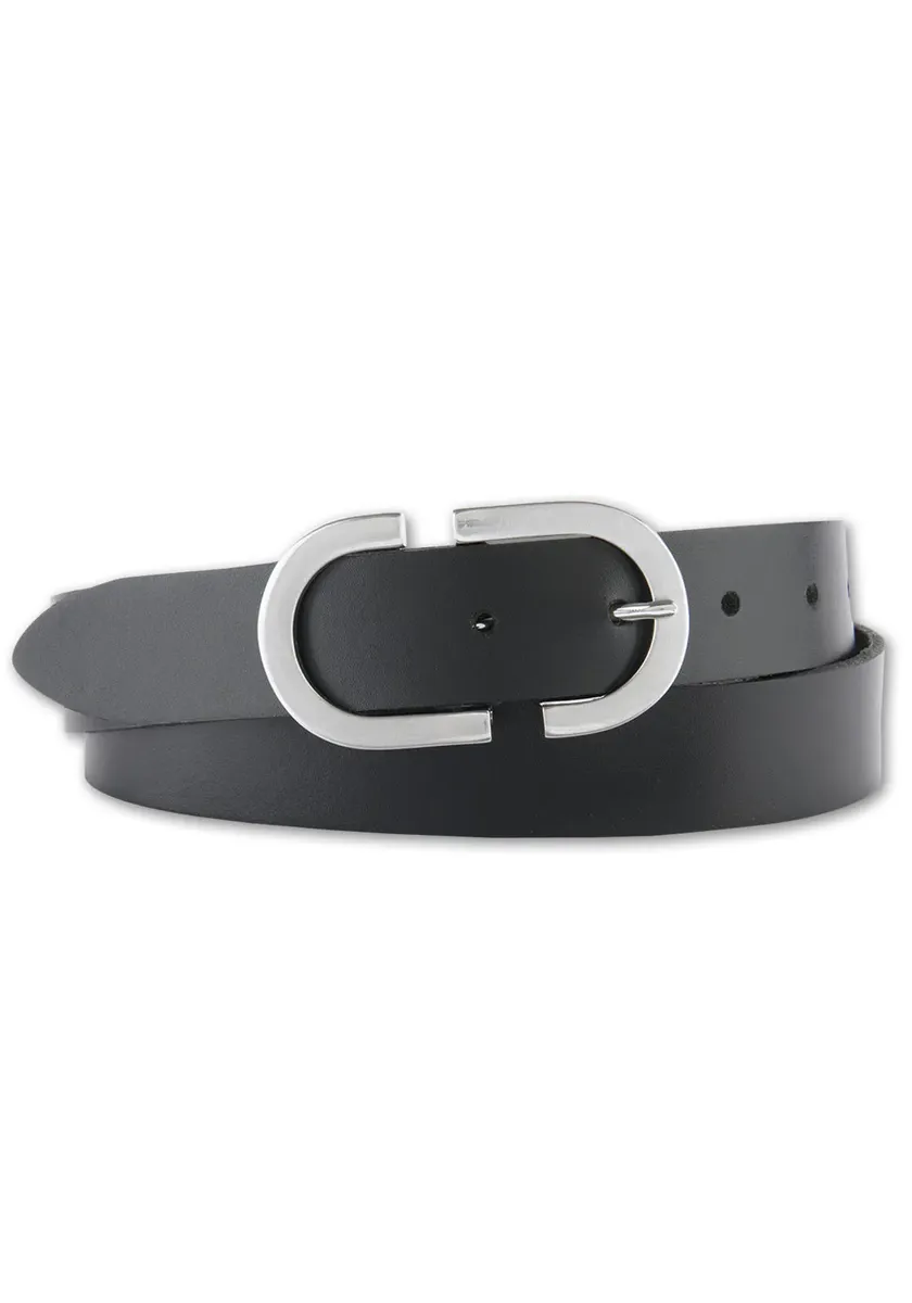 Кожаный ремень BERND GÖTZ со стильной застежкой креативного дизайна, черный
Кожаный ремень BERND GÖTZ со стильной застежкой креативного дизайна, черный