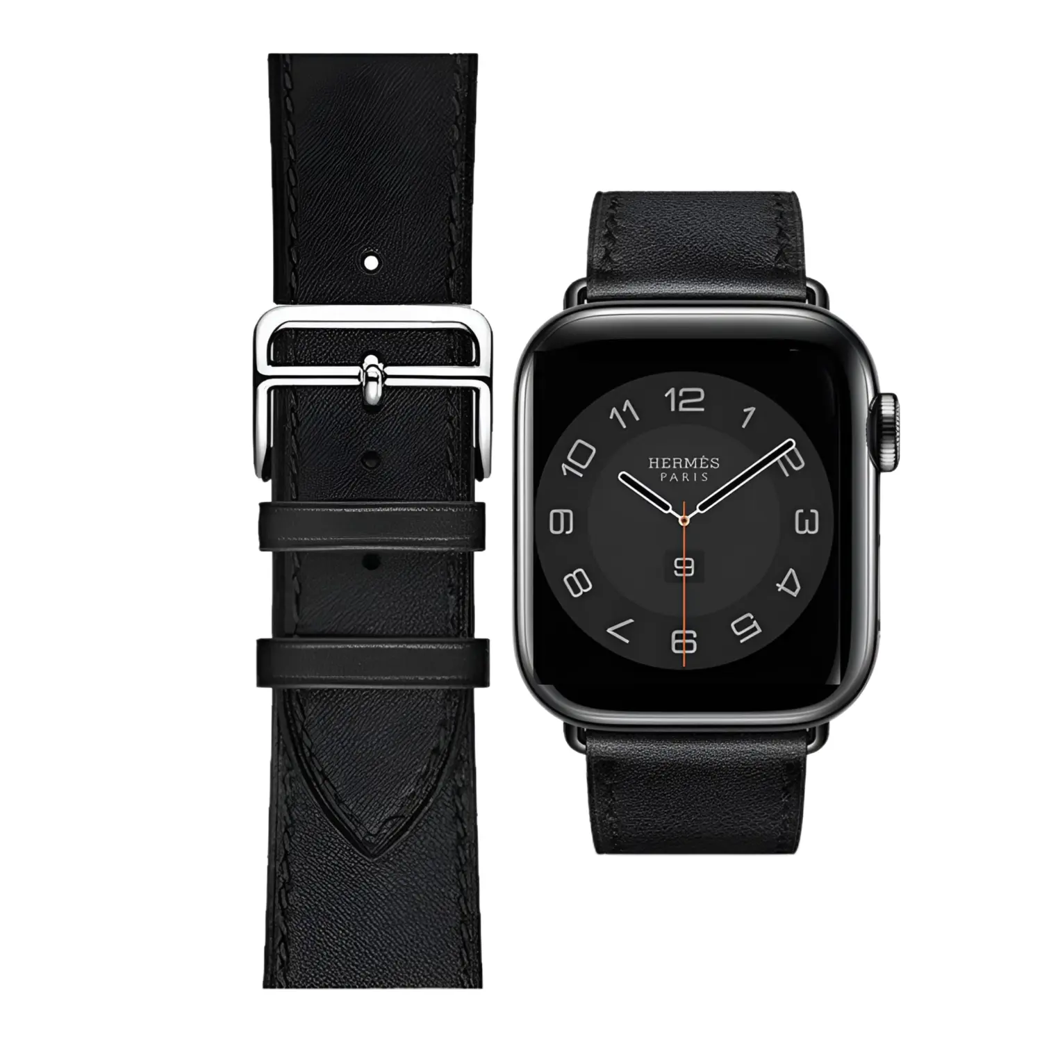 Ремешок Apple совместимость Натуральная кожа Материал 206 мм Zhongwo, Черный
Ремешок Apple совместимость Натуральная кожа Материал 206 мм Zhongwo, Черный