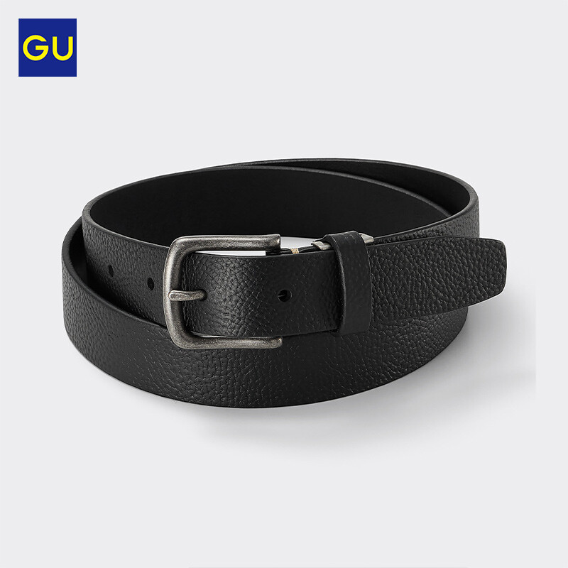 Ремень мужской GU Premium винтажный, черный
Ремень мужской GU Premium винтажный, черный
