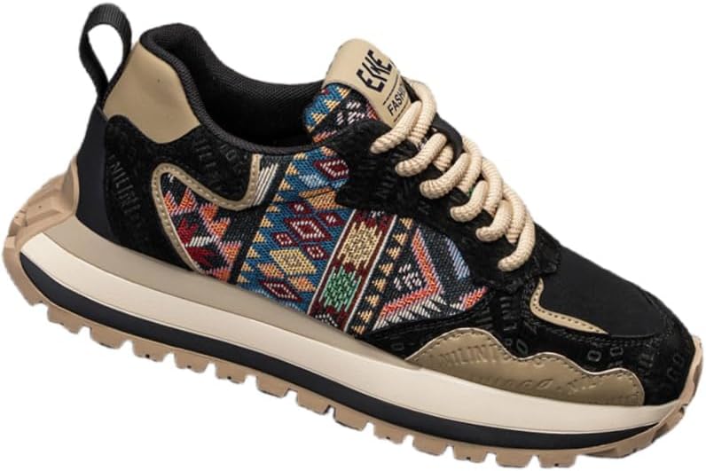 Мужские модные спортивные кроссовки - стильный дизайн - удобные повседневные туфли с толстой подошвой, увеличивающей рост, подходят для ежедневной носки Fusecottc, черный
Мужские модные спортивные кроссовки - стильный дизайн - удобные повседневные туфли с толстой подошвой, увеличивающей рост, подходят для ежедневной носки Fusecottc, черный