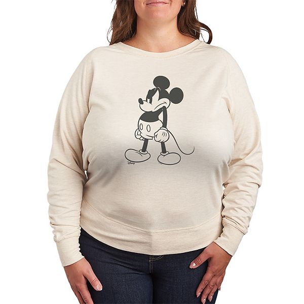 Футболка с длинным рукавом French terry Plus size 's Mickey Mouse Mad Stand Disney, Beige
Футболка с длинным рукавом French terry Plus size 's Mickey Mouse Mad Stand Disney, Beige
