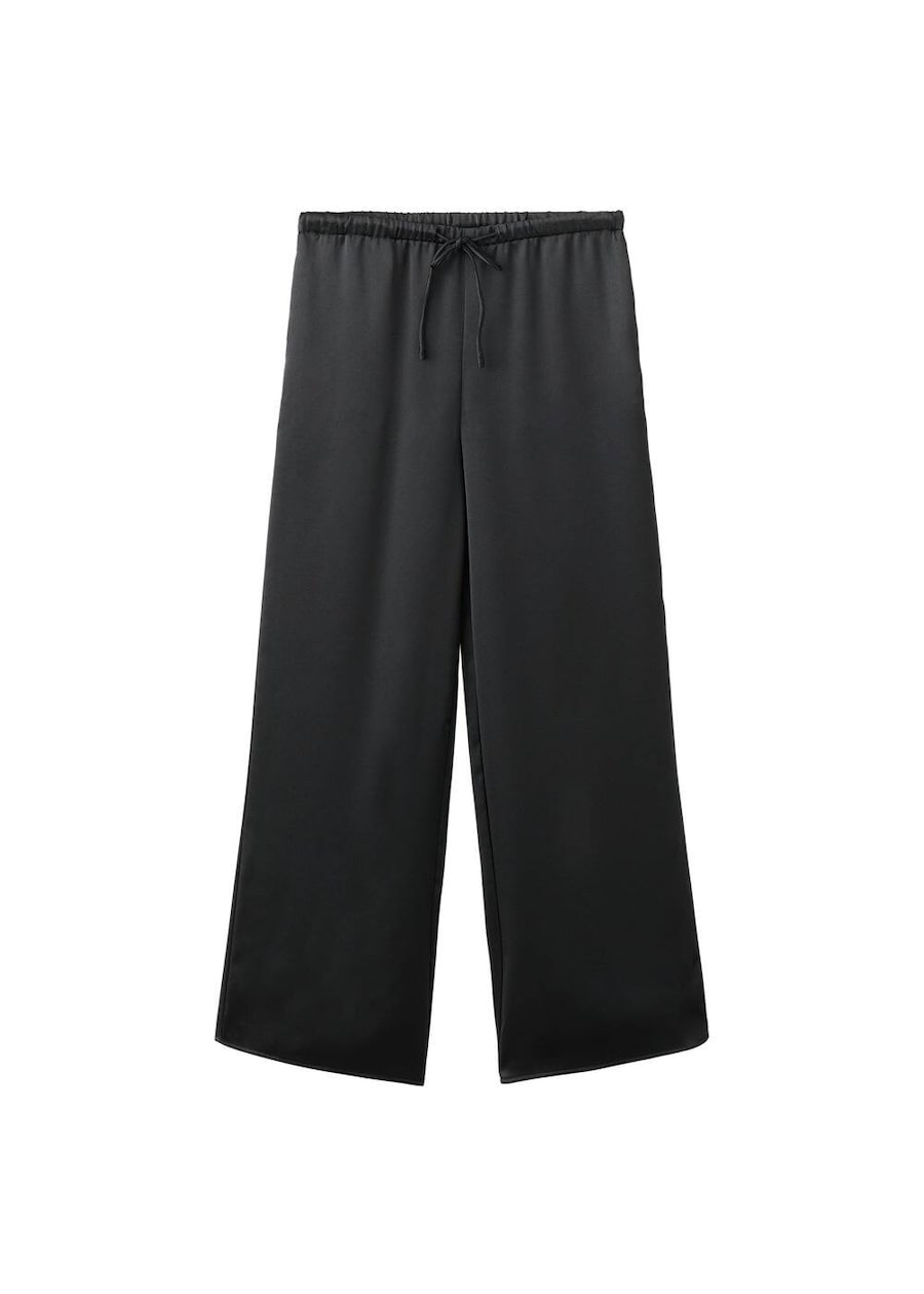 Широкие брюки MANGO TEEN Mila, черный
Широкие брюки MANGO TEEN Mila, черный