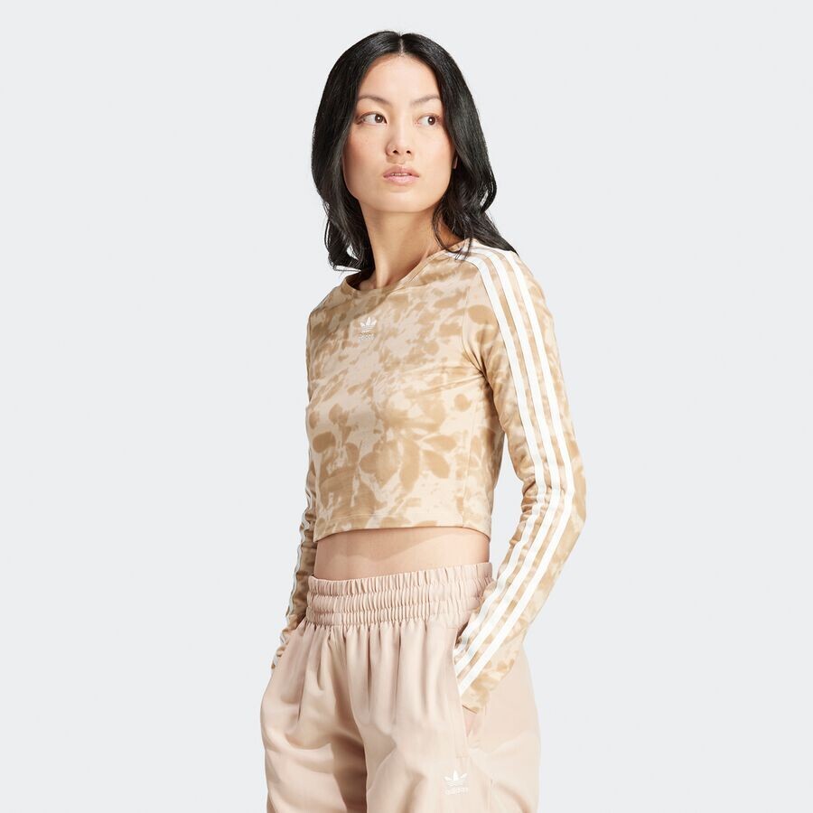 Лонгслив 3-Stripes Crop Top Cargo Gorp Core Pack adidas Originals, цвет magic beige
Лонгслив 3-Stripes Crop Top Cargo Gorp Core Pack adidas Originals, цвет magic beige