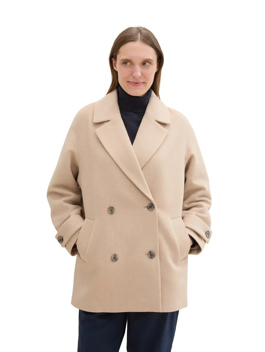 Бушлат TOM TAILOR, без капюшона, из шерсти, с планкой на две пуговицы, цвет Soft Ivory Melange
Бушлат TOM TAILOR, без капюшона, из шерсти, с планкой на две пуговицы, цвет Soft Ivory Melange