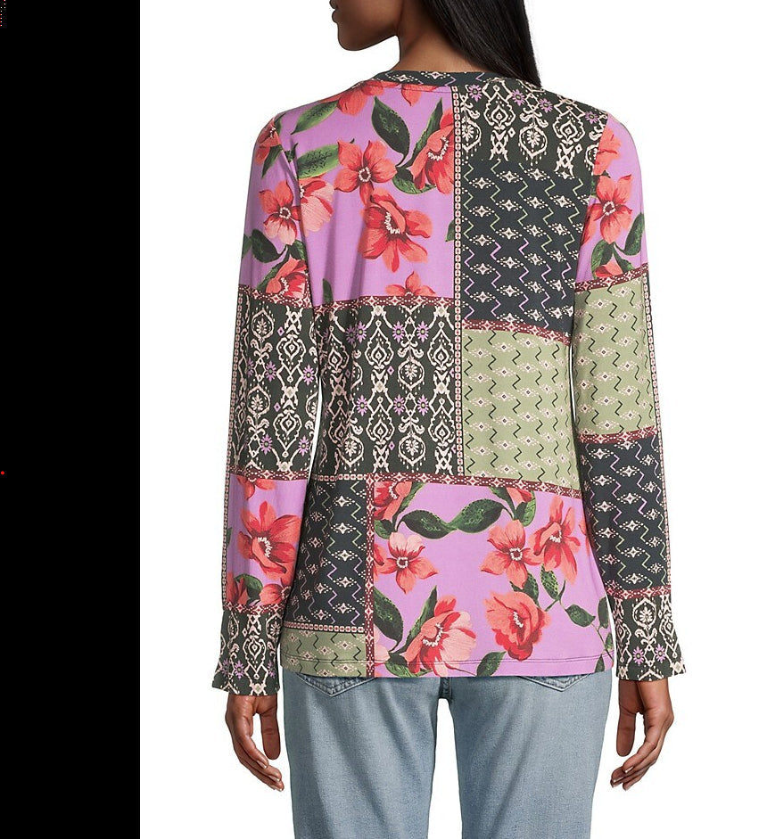 Johnny Was Женская Блузка Zanda С Разрезом На Горловине Многоцветная С Длинными Рукавами, мультиколор
Johnny Was Женская Блузка Zanda С Разрезом На Горловине Многоцветная С Длинными Рукавами, мультиколор