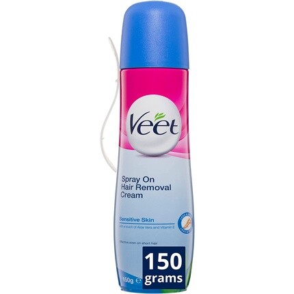 Спрей для удаления волос - Чувствительная кожа - 150мл, Veet
Спрей для удаления волос - Чувствительная кожа - 150мл, Veet