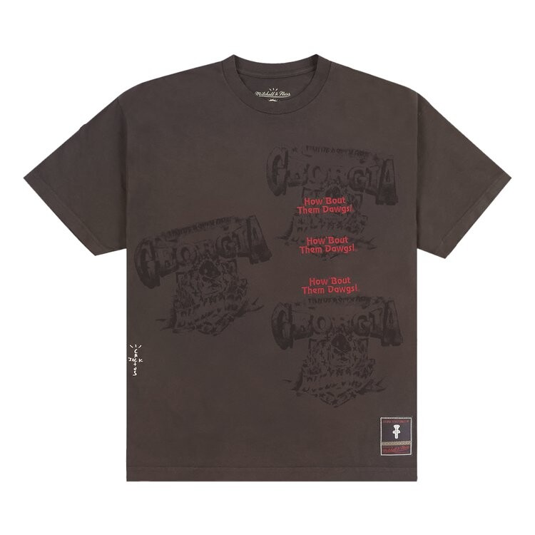 Футболка Cactus Jack By Travis Scott Cactus Jack by Travis Scott x Mitchell & Ness University Of Georgia Seal Tee, коричневый
Футболка Cactus Jack By Travis Scott Cactus Jack by Travis Scott x Mitchell & Ness University Of Georgia Seal Tee, коричневый