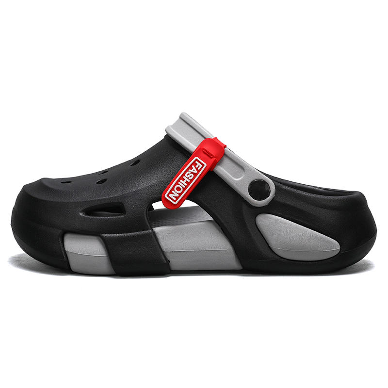 NANJIREN Клоги мужские черно-серые, цвет Black Gray
NANJIREN Клоги мужские черно-серые, цвет Black Gray