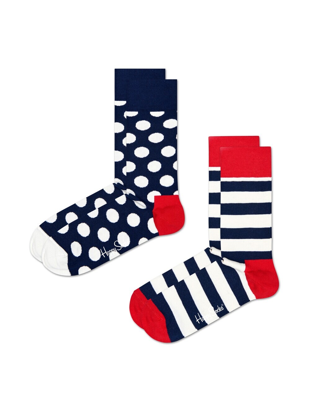 Носки Happy Socks 2-Pack Big Dot 1, темно-синий
Носки Happy Socks 2-Pack Big Dot 1, темно-синий
