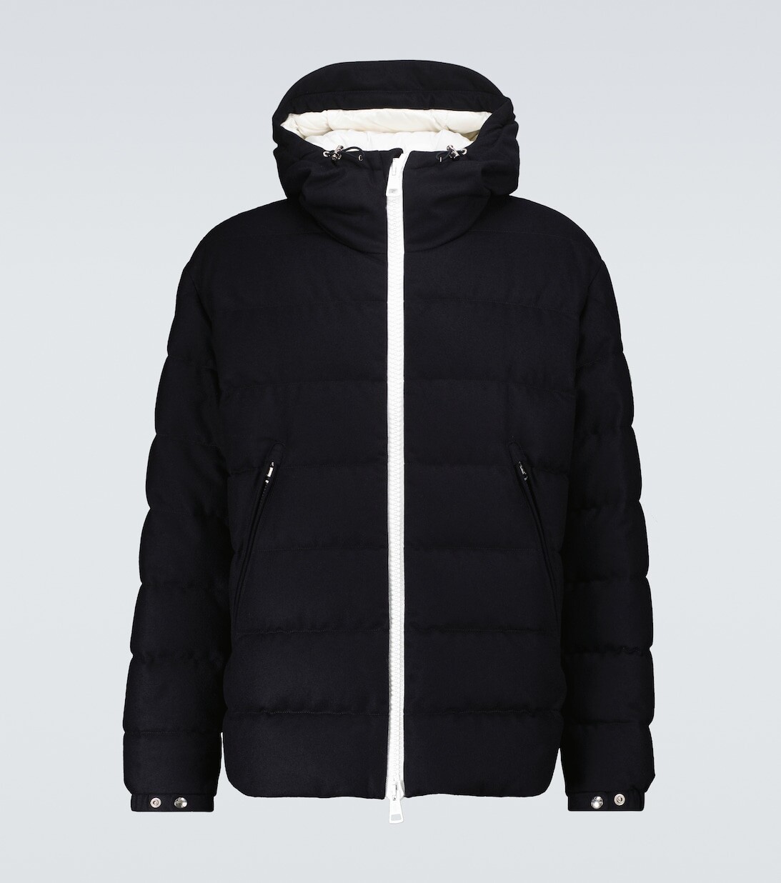 Куртка Vabb из шерсти и пуха Moncler, синий 
Куртка Vabb из шерсти и пуха Moncler, синий