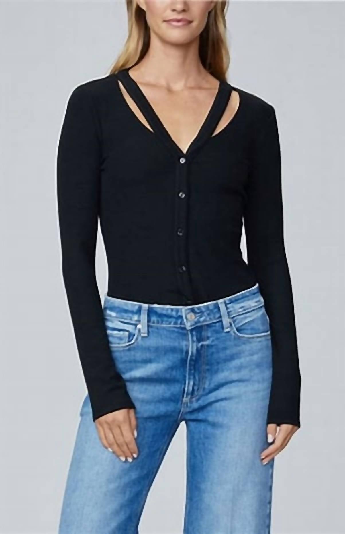 Кардиган Sycamore черного цвета Paige
Кардиган Sycamore черного цвета Paige