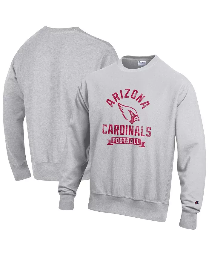 Мужской свитшот Heather Gray Arizona Cardinals Reverse Weave Fleece Pullover Champion
Мужской свитшот Heather Gray Arizona Cardinals Reverse Weave Fleece Pullover Champion