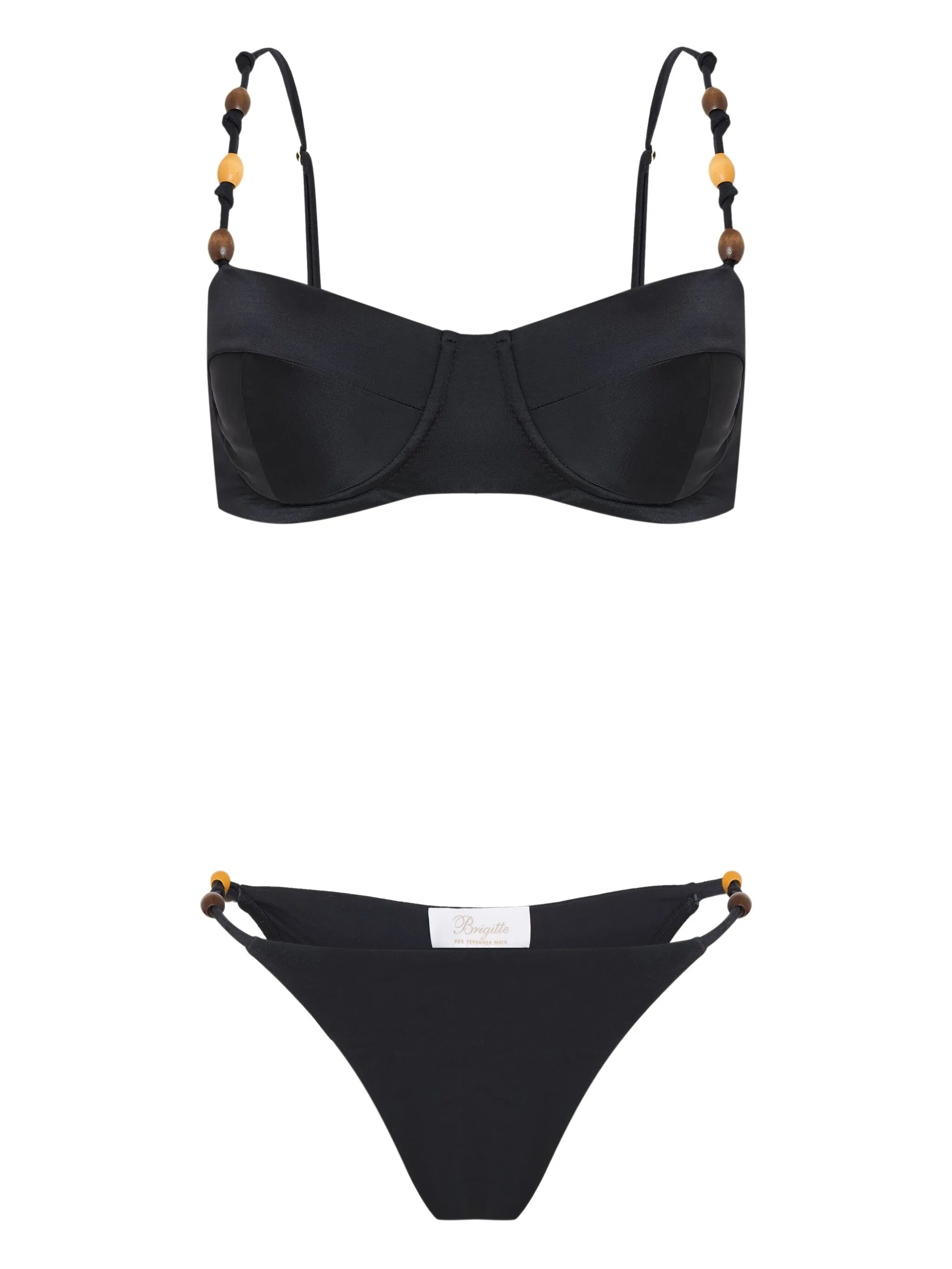 Бикини с бисером Brigitte, черный
Бикини с бисером Brigitte, черный
