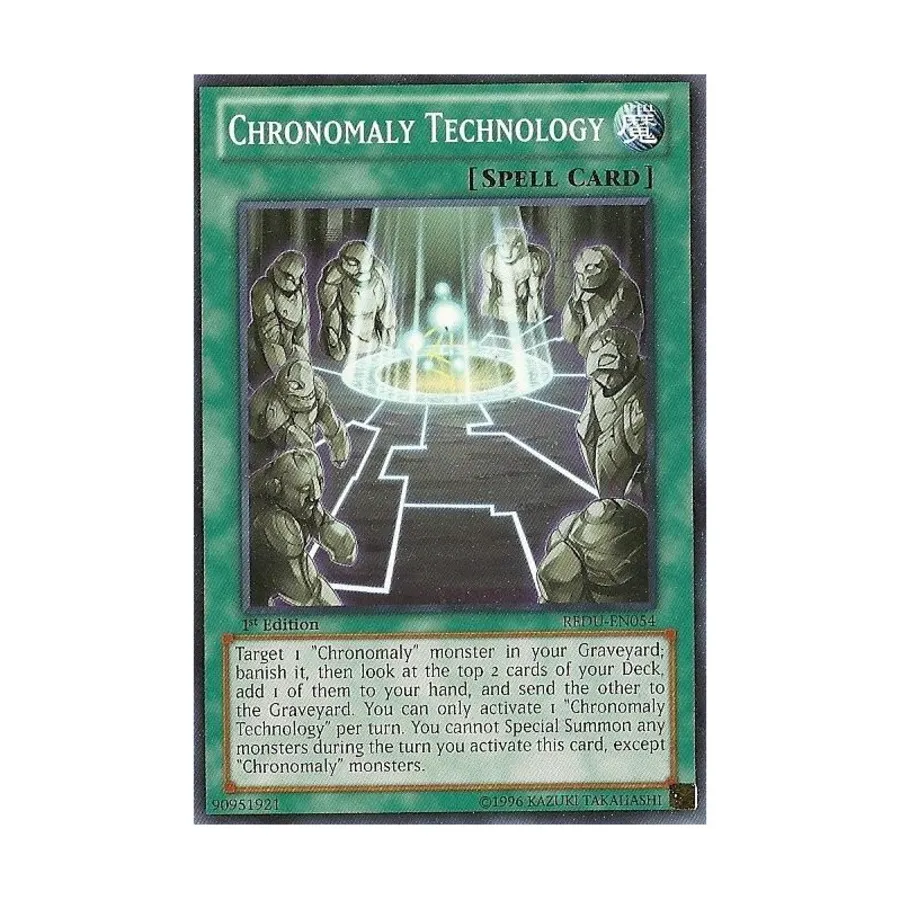 CCG Технология хрономалии (обычная), Yu-Gi-Oh - Return of the Duelist - Singles
CCG Технология хрономалии (обычная), Yu-Gi-Oh - Return of the Duelist - Singles