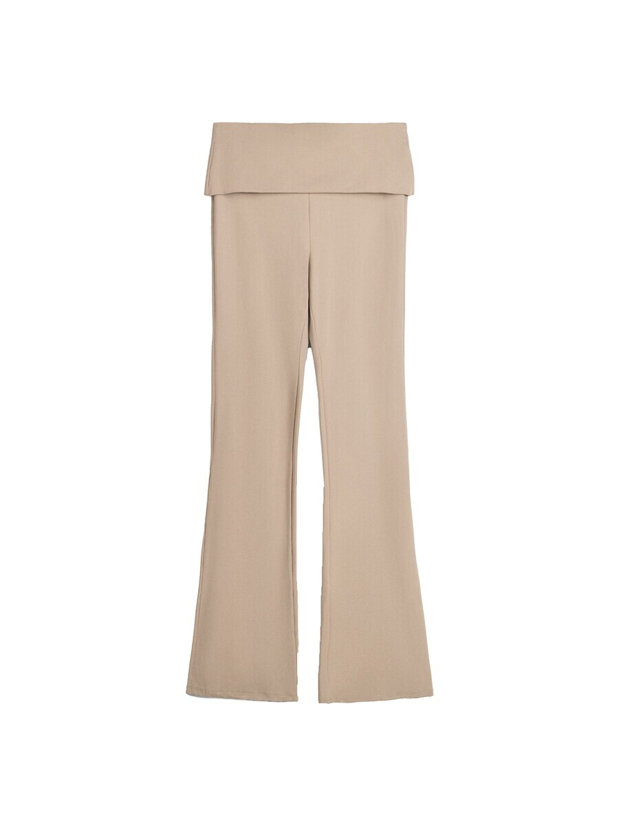 Расклешенные брюки Bershka, кэмел
Расклешенные брюки Bershka, кэмел