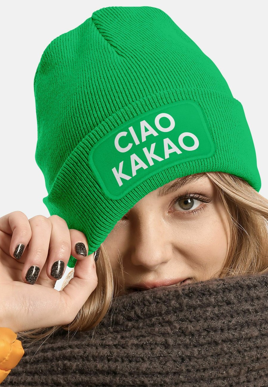 Шапка MoonWorks MIT PATCH CIAO KAKAO MIT SPRUCH, Grün/Dark Green
Шапка MoonWorks MIT PATCH CIAO KAKAO MIT SPRUCH, Grün/Dark Green