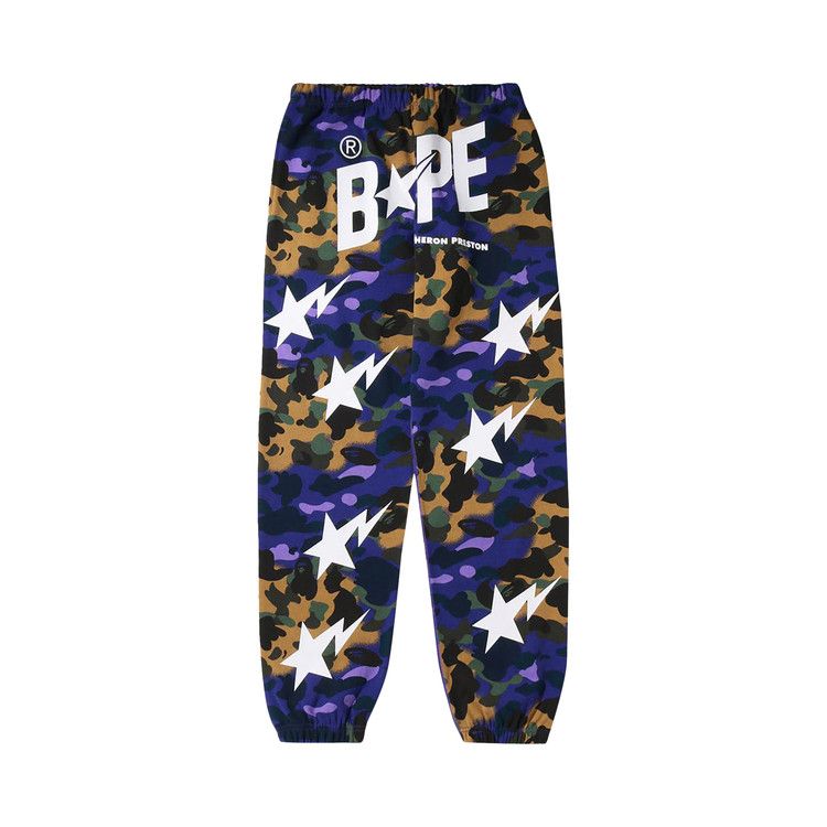 Брюки BAPE x Heron Preston Mix 1st Camo Duck Painter Pants, Purple
Брюки BAPE x Heron Preston Mix 1st Camo Duck Painter Pants, Purple