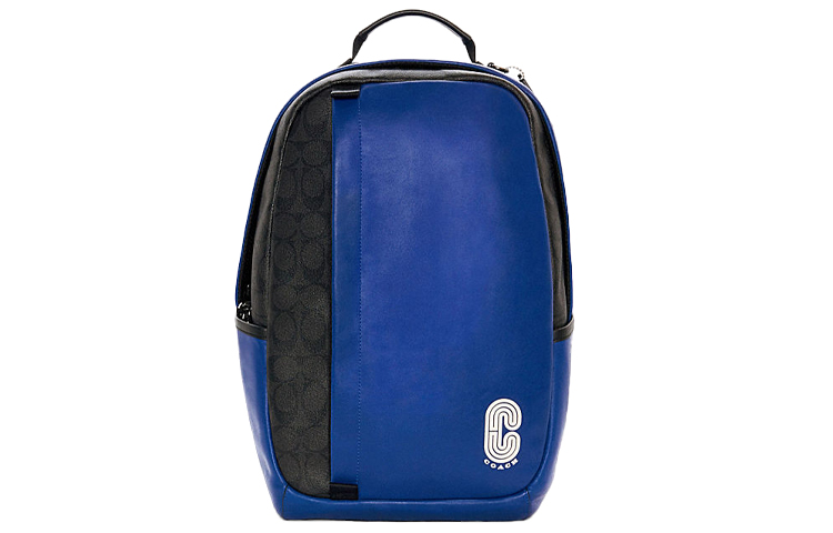 COACH Рюкзак с кромкой из телячьей кожи и канвой
COACH Рюкзак с кромкой из телячьей кожи и канвой