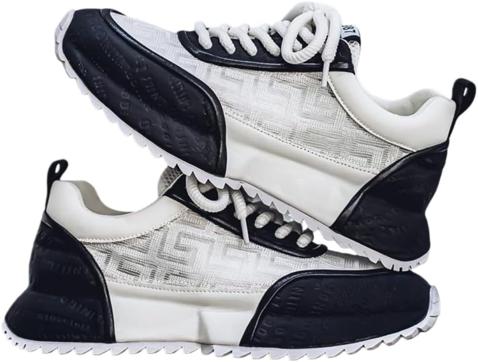 Цветные удобные модные платформенные кроссовки Hhhchpm для прогулок, бега и кемпинга, на все сезоны, мужские с шнуровкой, синий
Цветные удобные модные платформенные кроссовки Hhhchpm для прогулок, бега и кемпинга, на все сезоны, мужские с шнуровкой, синий