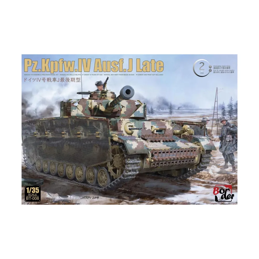 PzKpfw IV Ausf J — последний немецкий танк, Tanks (1:35) (Border Models)
PzKpfw IV Ausf J — последний немецкий танк, Tanks (1:35) (Border Models)