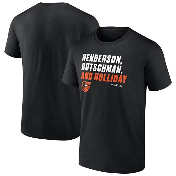 Мужская футболка Baltimore Orioles с именами Adley Rutschman, Gunnar Henderson и Jackson Holliday Unbranded
Мужская футболка Baltimore Orioles с именами Adley Rutschman, Gunnar Henderson и Jackson Holliday Unbranded