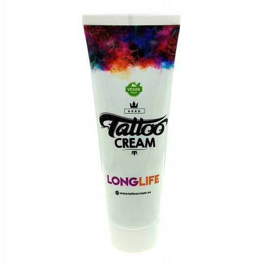 Крем для ухода за татуировками с УФ-фильтром, Long Life, 125 мл Tattoo Cream, inna
Крем для ухода за татуировками с УФ-фильтром, Long Life, 125 мл Tattoo Cream, inna