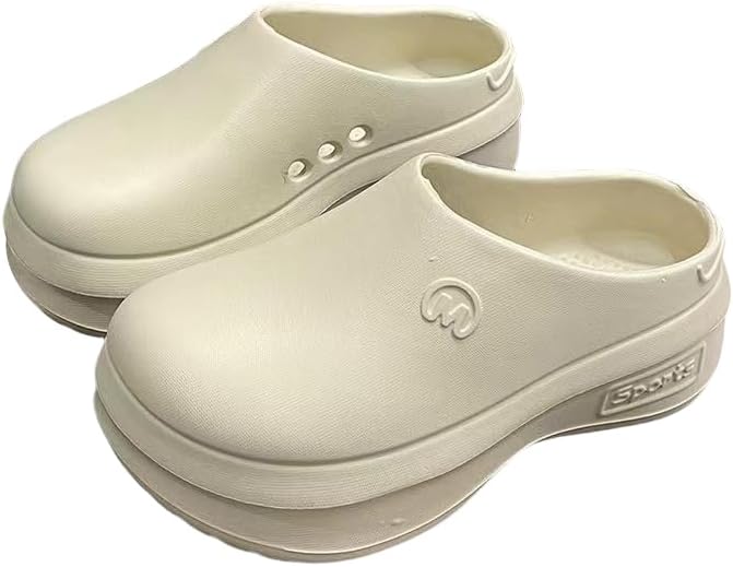 Женские туфли на платформе однотонного цвета, для дома и улицы с отверстиями, дышащие и противоскользящие, для работы на кухне Hhhchpm, хаки
Женские туфли на платформе однотонного цвета, для дома и улицы с отверстиями, дышащие и противоскользящие, для работы на кухне Hhhchpm, хаки