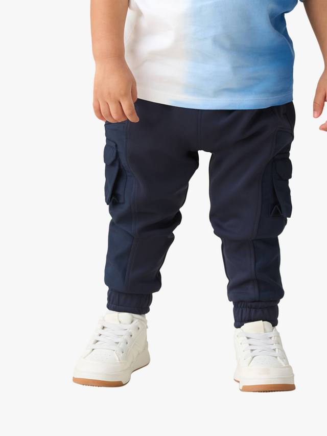 Детские джоггеры с панелями Angel & Rocket, Navy
Детские джоггеры с панелями Angel & Rocket, Navy