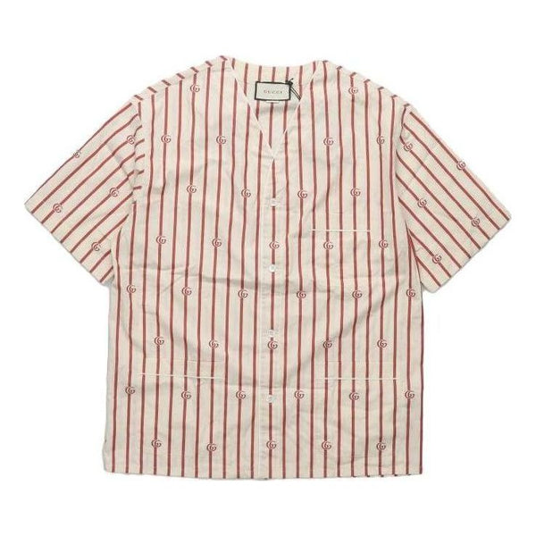 Рубашка double g stripe bowling shirt 'white red' Gucci, белый
Рубашка double g stripe bowling shirt 'white red' Gucci, белый