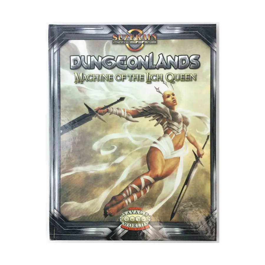 Machine of the Lich Queen (Savage Worlds), Dungeonlands (Savage Mojo), твердый переплет
Machine of the Lich Queen (Savage Worlds), Dungeonlands (Savage Mojo), твердый переплет