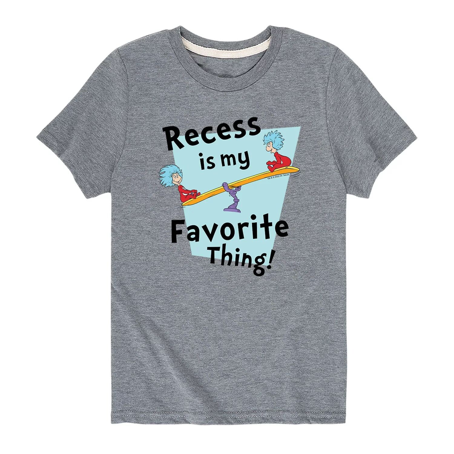 Футболка с рисунком «Перерыв «Доктор Сьюз» для мальчиков 8–20 лет» Licensed Character, серый
Футболка с рисунком «Перерыв «Доктор Сьюз» для мальчиков 8–20 лет» Licensed Character, серый