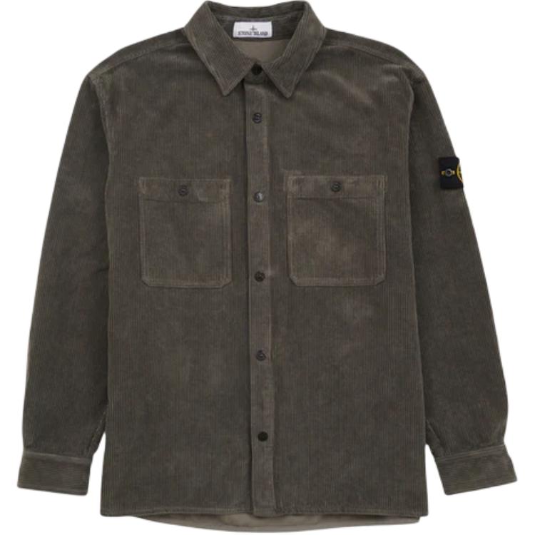 Карманная рубашка из вельвета STONE ISLAND, серый
Карманная рубашка из вельвета STONE ISLAND, серый