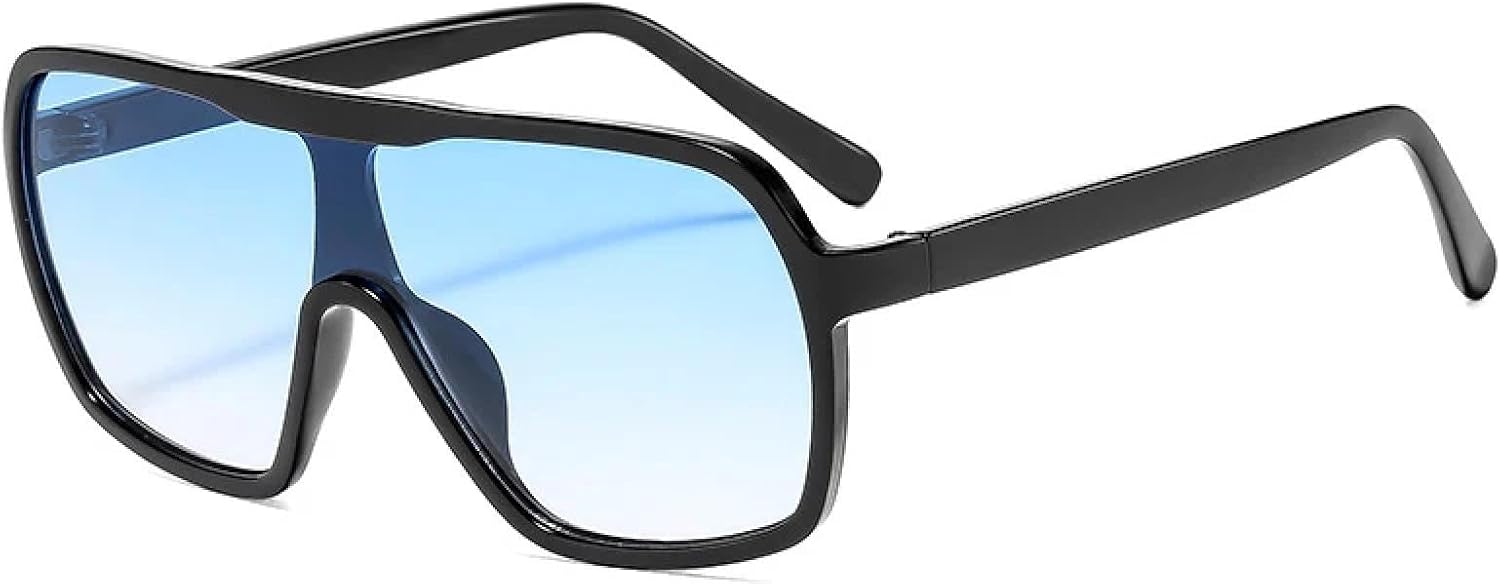 Модные цельные солнцезащитные очки для мужчин и женщин, роскошные очки в крупной оправе, солнцезащитные очки для активного отдыха, вождения, унисекс, защита от УФ-излучения UV400 TKKTLLT, Black Blue
Модные цельные солнцезащитные очки для мужчин и женщин, роскошные очки в крупной оправе, солнцезащитные очки для активного отдыха, вождения, унисекс, защита от УФ-излучения UV400 TKKTLLT, Black Blue