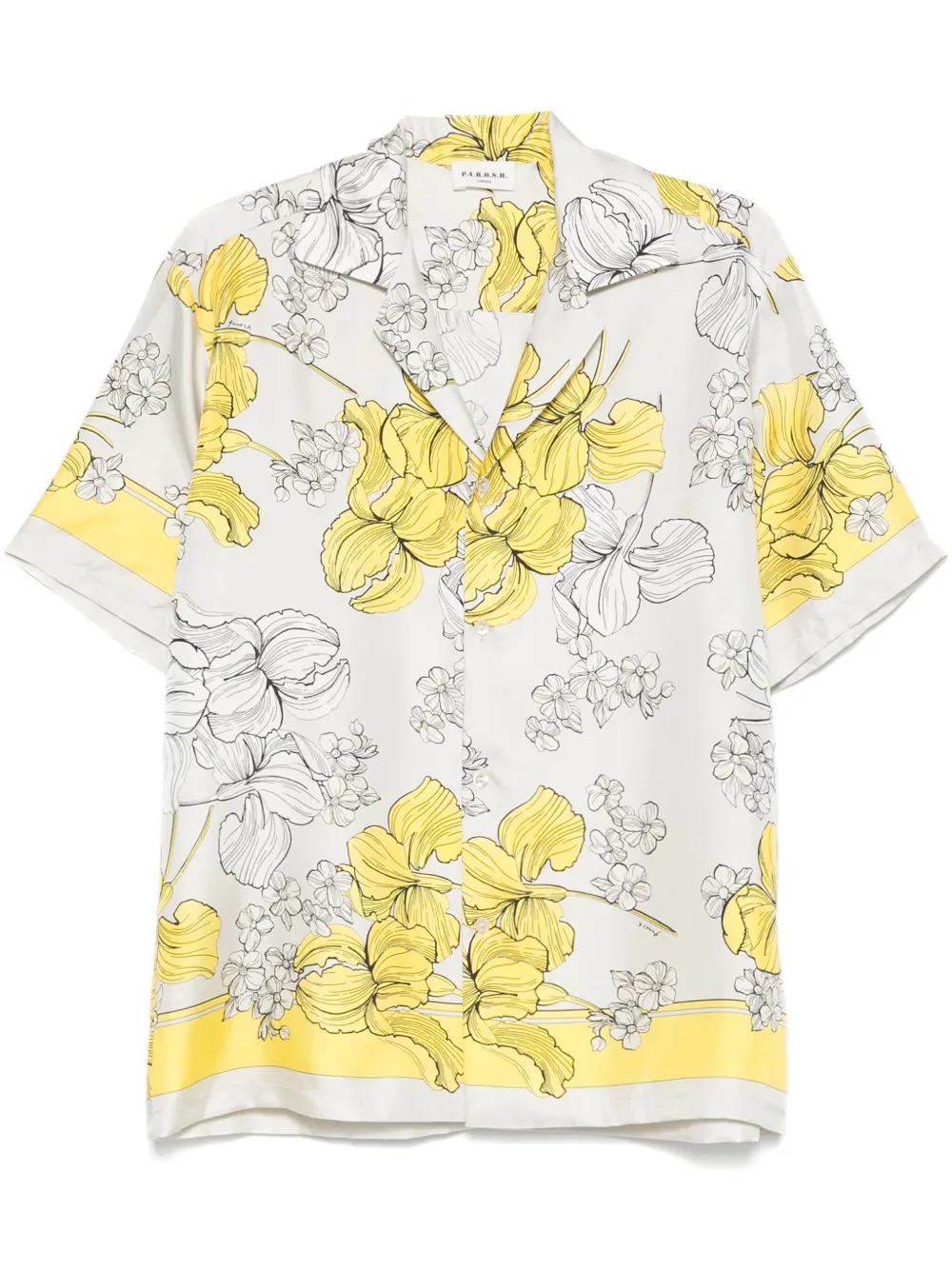 Шелковая рубашка P.A.R.O.S.H., желтый
Шелковая рубашка P.A.R.O.S.H., желтый