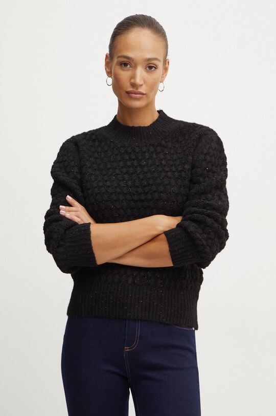 ТИЛЬЗИ свитер Silvian Heach, черный
ТИЛЬЗИ свитер Silvian Heach, черный