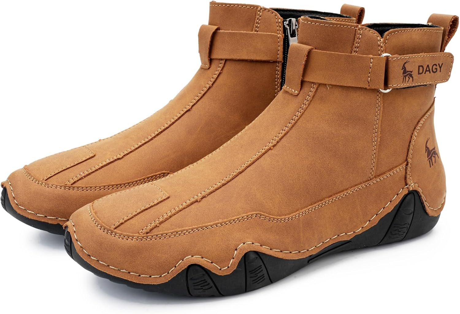 Мужские ботинки Чукка, кожаные ботинки до щиколотки, модные ручной работы, с шнуровкой, повседневные, противоскользящие, для походов, вождения и прогулок, с боковой молнией Generic, коричневый
Мужские ботинки Чукка, кожаные ботинки до щиколотки, модные ручной работы, с шнуровкой, повседневные, противоскользящие, для походов, вождения и прогулок, с боковой молнией Generic, коричневый